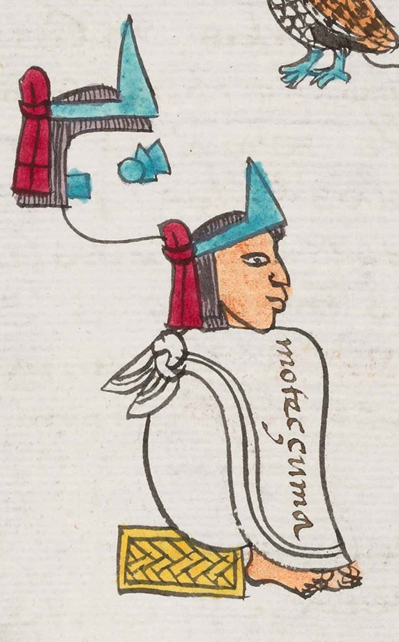 Moctezuma II, Códice Mendoza
