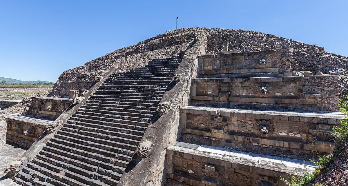 Templo de la Serpiente Emplumada de Teotihuacan
