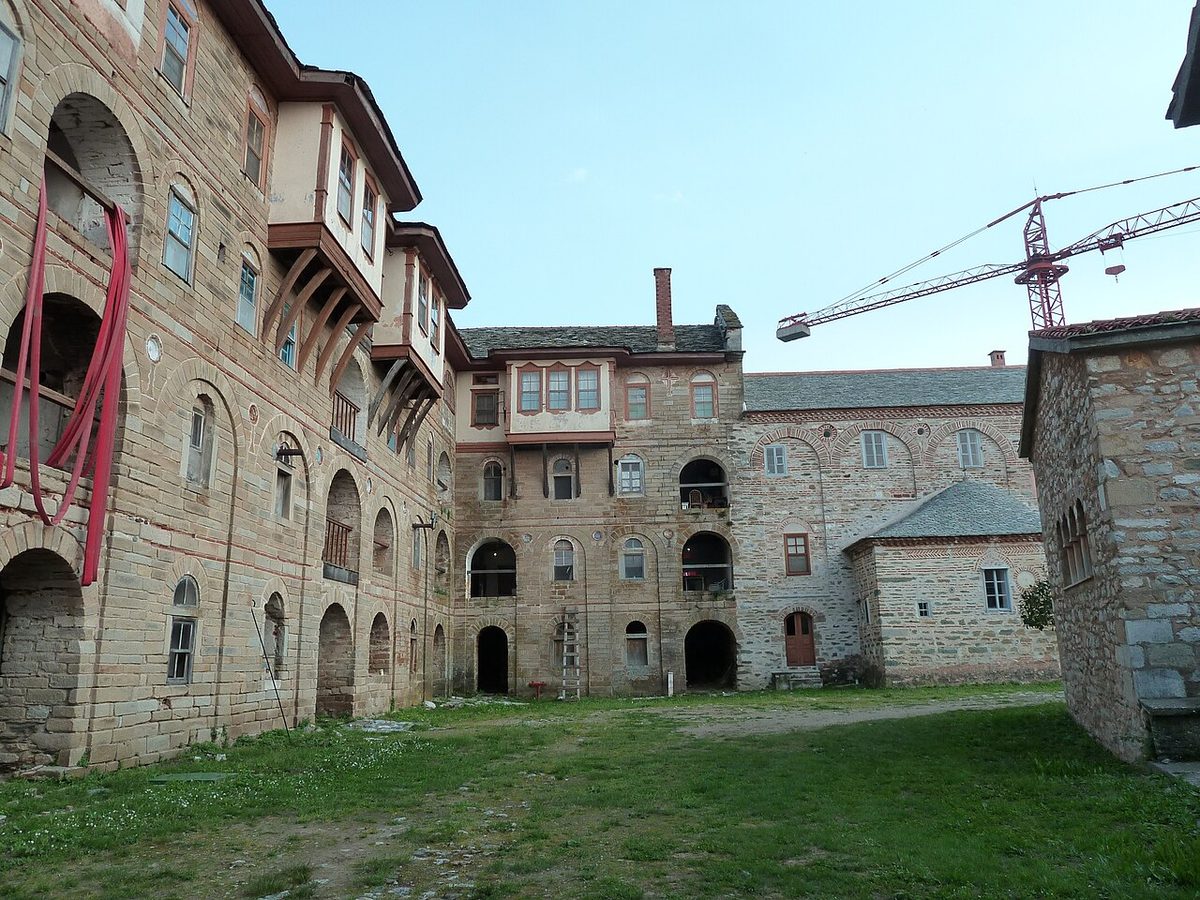 Monasterio de la Gran Lavra en el Monte Athos