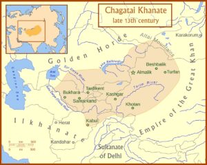 El Kanato de Chagatai: los mongoles en Asia central