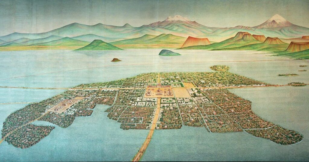 Tenochtitlán: la ciudad en el lago