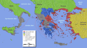 Las Guerras del Peloponeso: Atenas contra Esparta y el fin de la Edad de Oro griega