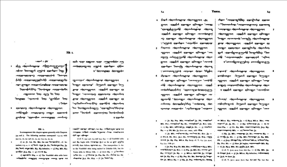 Avesta Texto Sagrado Zoroastrico