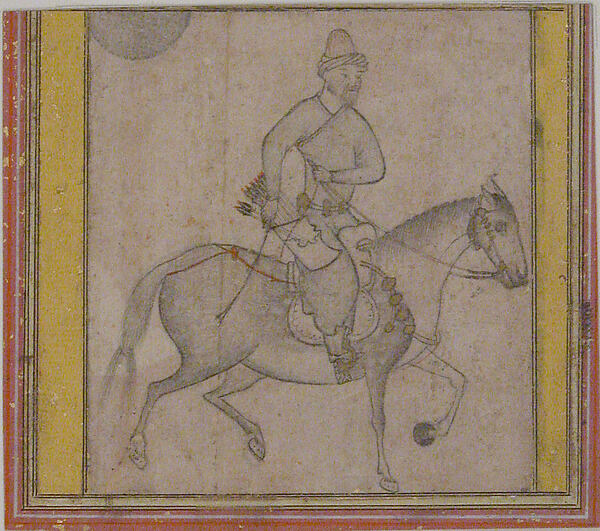 Jinete de las estepas, representación medieval